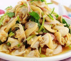 涼拌蜆子