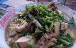 羊排燉小白菜豆腐 羊排燉小白菜豆腐