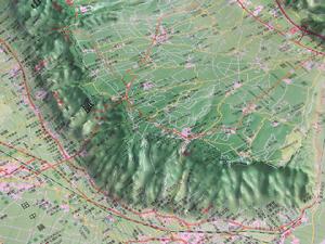 八卦山山脈 八卦山山脈