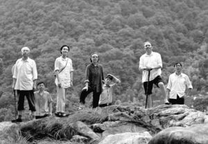 鄧小平登黃山 鄧小平登黃山