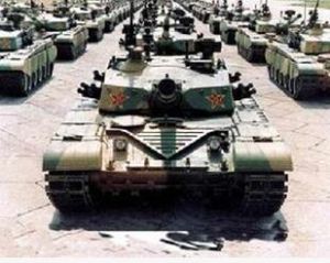 中國ZTZ99式主戰坦克 中國ZTZ99式主戰坦克