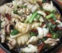 鐵板香辣魷魚 鐵板香辣魷魚