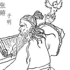 張子明[漢末三國隱士]