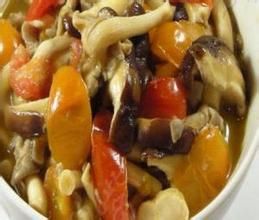 彩繪雙菇 彩繪雙菇