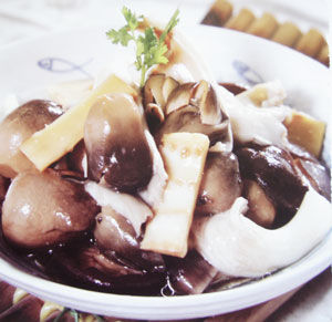 鮮蘑冬筍 鮮蘑冬筍