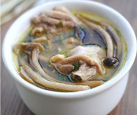 茶樹菇土雞湯 茶樹菇土雞湯