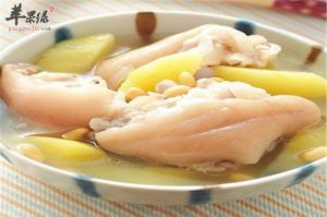 黃豆木瓜煲豬腳 黃豆木瓜煲豬腳