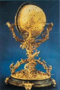 金嵌珍珠天球儀