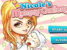 媽媽照顧嬰兒 媽媽照顧嬰兒