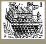 （圖）木質槳帆戰船時代