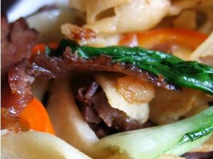 炒牛肉豆絲 炒牛肉豆絲