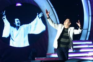 濮存昕在節目現場表演《李白》片段