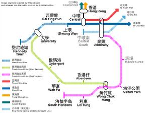 南港島線路線圖