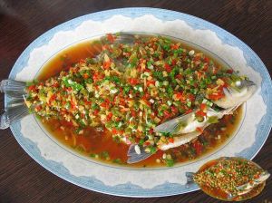 豆辣蒸鯿魚 豆辣蒸鯿魚