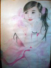 林靜宜手繪《蝶葬》人物黎嘉妍