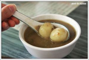 綠豆沙湯圓