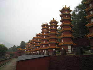 五台山塔林 五台山塔林