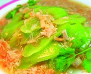 燴干貝萵筍 燴干貝萵筍