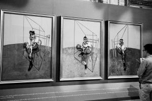 《盧西恩·弗洛伊德肖像畫習作》