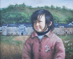 張振天油畫作品