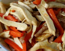 炒素雞絲 炒素雞絲