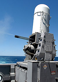 近程防禦武器系統（英語：Close-In Weapon System，縮寫為CIWS，又譯為近迫武器系統（台灣）），簡稱近防系統，是一種裝設、配屬在海軍船艦上，用來偵測與摧毀逼近的反艦飛彈或相關的威脅飛行物，只作為戰艦近身防衛用途的武器系統。而CIWS這個縮寫念起來像