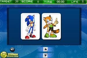 索尼克卡片配對 索尼克卡片配對