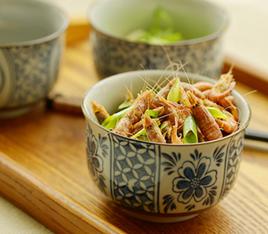 涼拌桃花蝦 涼拌桃花蝦