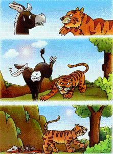 黔驢技窮 黔驢技窮