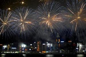 維多利亞港賀歲煙花匯演