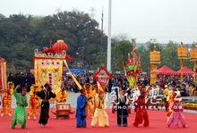 湛江儺舞的七位主要角色成員