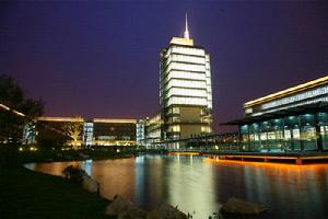 農總行數據中心夜景