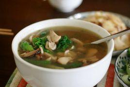 雞肉草菇湯 雞肉草菇湯