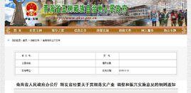 青海省人民政府辦公廳轉發省經委關於貫徹落實產業調整和振興實施意見的細則通知 青海省人民政府辦公廳轉發省經委關於貫徹落實產業調整和振興實施意見的細則通知