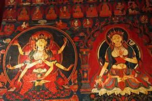 古格王國遺址壁畫 古格王國遺址壁畫