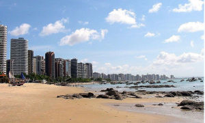 穆庫里皮泳灘的福塔萊薩 (Praia do Mucuripe - Fortaleza)
