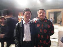 與北大教授國學大師孔慶東合影