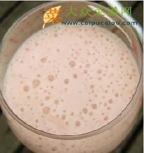 草莓香蕉思慕雪