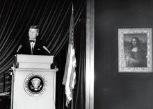 《蒙娜麗莎》美國巡展