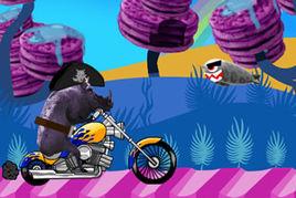 瘋狂的動物騎摩托 瘋狂的動物騎摩托