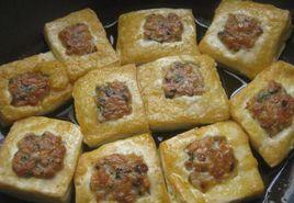 肉末釀豆腐 肉末釀豆腐