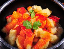 澆汁炸魚塊 澆汁炸魚塊