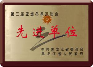 第三界亞洲冬季運動會先進單位