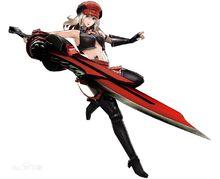 動漫遊戲長靴女角色