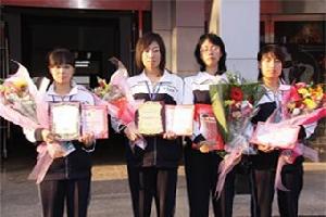 太原重機技校全省技能大賽第一名