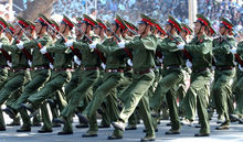 人民軍陸軍雄姿