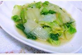 清湯白菜 清湯白菜