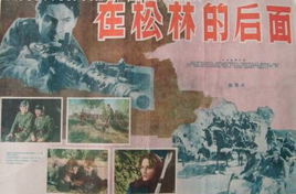 在松林的後面