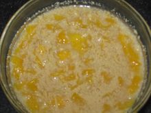 芒果奶香麥片粥