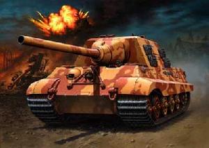 德軍獵虎重型坦克殲擊車